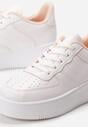 Biało-Różowe Sneakersy Lamimia