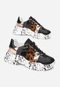 Czarne Sneakersy Kahlisa