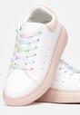 Biało-Różowe Sneakersy Iphisess