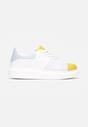 Biało-Żółte Sneakersy Penrahne