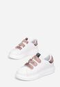 Bieło-Różowe Sneakersy Vheslisa