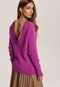 Fioletowy Sweter Saryra