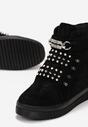 Czarne Sneakersy Flatterbeam