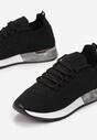Czarne Buty Sportowe Dorieciane