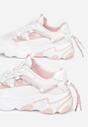 Biało-Różowe Sneakersy Salaphyphise
