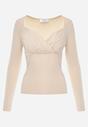 Beżowa Bluzka Iphicraethon