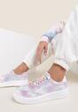 Liliowe Sneakersy Calylato