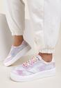 Liliowe Sneakersy Calylato