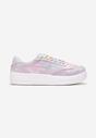Liliowe Sneakersy Calylato