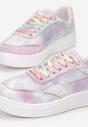 Liliowe Sneakersy Calylato