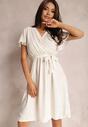 Biała Sukienka Aegalina