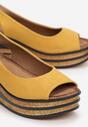 Żółte Sandały Phoishis