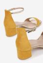 Żółte Sandały Orethophi