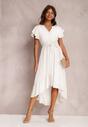 Biała Sukienka Pamvahr
