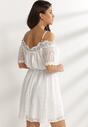 Biała Sukienka Adramara