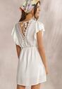 Biała Sukienka Acalenea