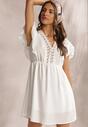 Biała Sukienka Acalenea