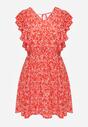 Czerwona Sukienka Elefa