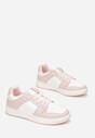 Biało-Różowe Sneakersy Yulanez