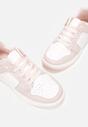 Biało-Różowe Sneakersy Yulanez