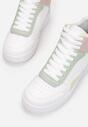 Biało-Różowe Sneakersy Argyros