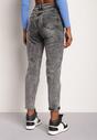 Ciemnoszare Jeansy Mom Fit Thellinai