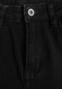 Czarne Jeansy Dzwony Briris