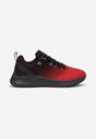 Czarno-Czerwone Buty Sportowe Zabkiel