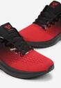 Czarno-Czerwone Buty Sportowe Zabkiel