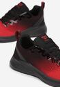 Czarno-Czerwone Buty Sportowe Zabkiel