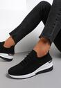 Czarne Sneakersy Eluna