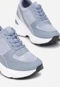 Niebieskie Sneakersy Calaleia