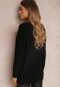 Czarny Sweter Oversize Serne