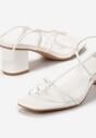 Białe Sandały Rhodike