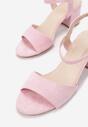 Różowe Sandały Pronelle