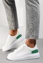 Biało-Zielone Sneakersy Asteina