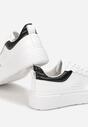 Biało-Czarne Sneakersy Cillastis