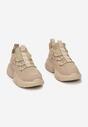 Beżowe Sneakersy Actiope