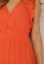 Pomarańczowa Sukienka Filades