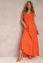 Pomarańczowa Sukienka Filades