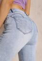 Jasnoniebieskie Jeansy Skinny  Basare