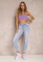 Jasnoniebieskie Jeansy Skinny  Basare