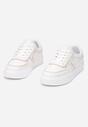 Biało-Różowe Buty Sportowe Calyne