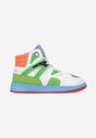 Zielono-Fioletowe Sneakersy Philena