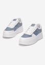Biało-Niebieskie Sneakersy Sofiphae