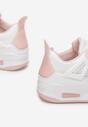 Biało-Różowe Sneakersy Dorile