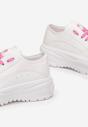 Biało-Różowe Sneakersy Mellaea