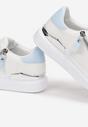 Biało-Niebieskie Sneakersy Oria