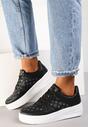 Czarne Sneakersy Ampione