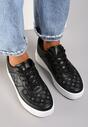 Czarne Sneakersy Ampione